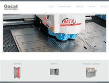 Tablet Screenshot of gocat.cl